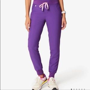 Figs Ultra Violet Zamora Jogger Scrub Pants Medium